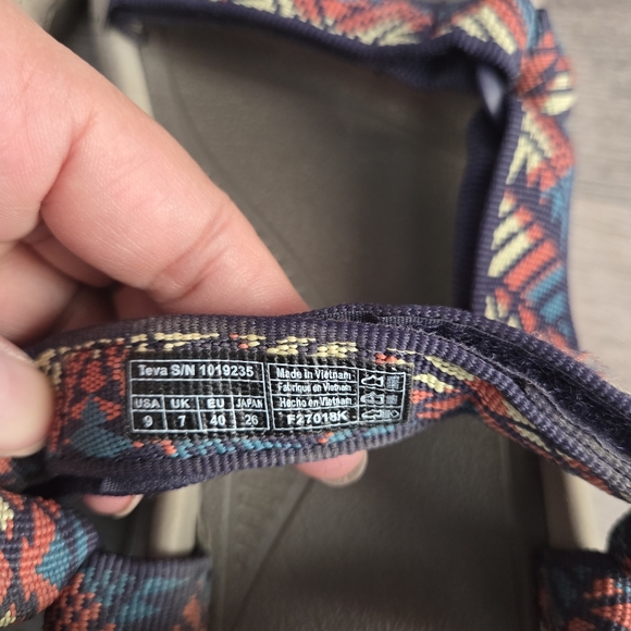 Teva Multi-Color Patterned Sport Sandals - Picture 6 of 11